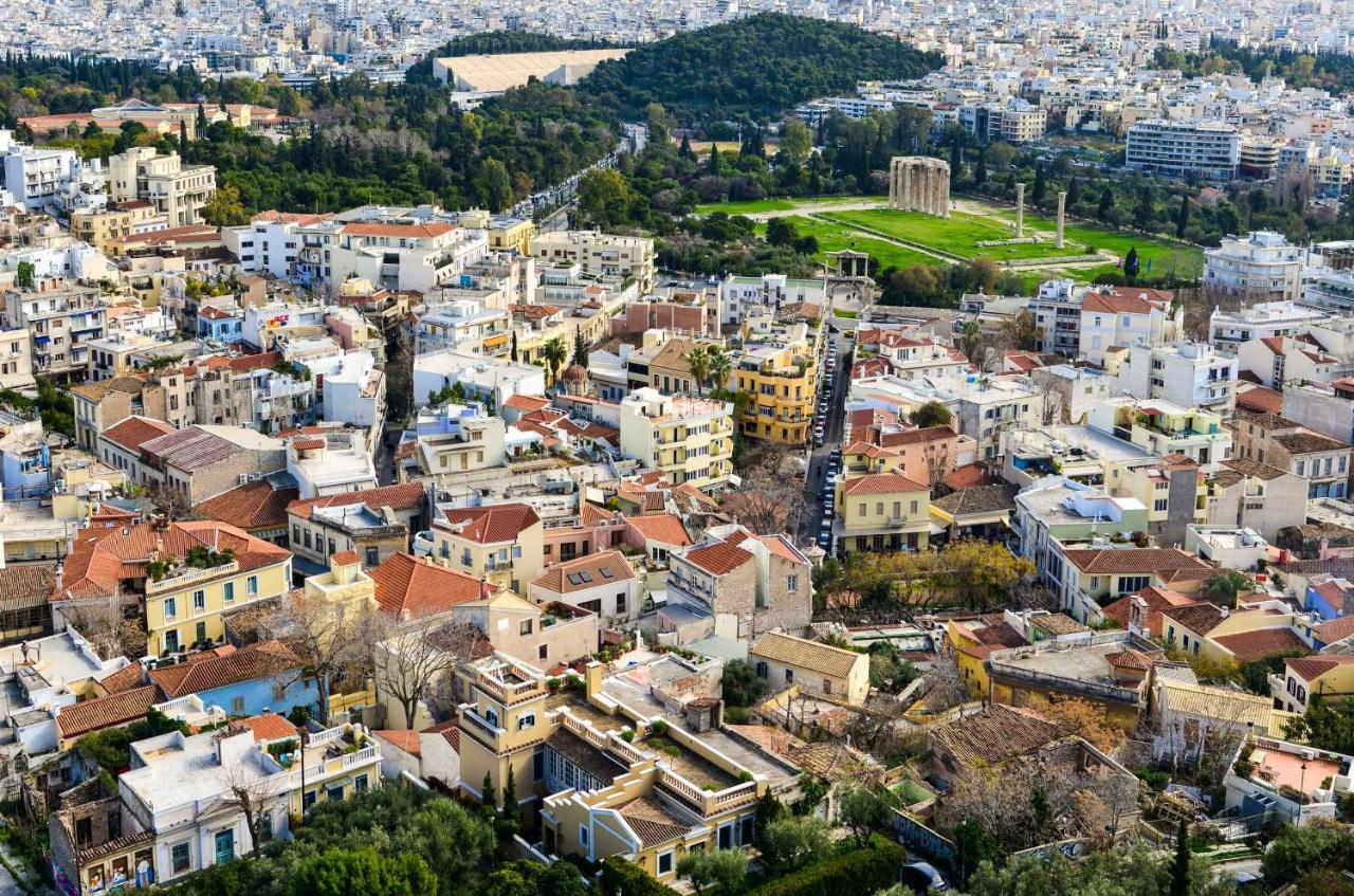 Athens Stylish Next To Acropolis, Metro Stop Fix Ngoại thất bức ảnh